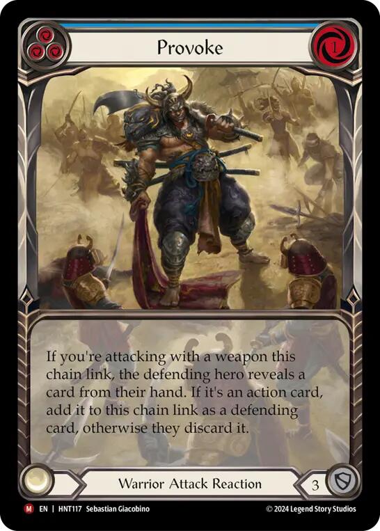 Provoke (Extended Art) [HNT117] (The Hunted)  Rainbow Foil | Good Games Morley