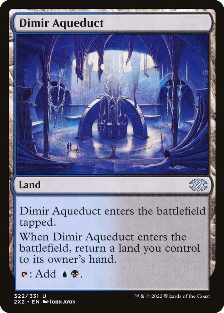 Dimir Aqueduct 322/331 (Double Masters 2022)  - Foil | Good Games Morley