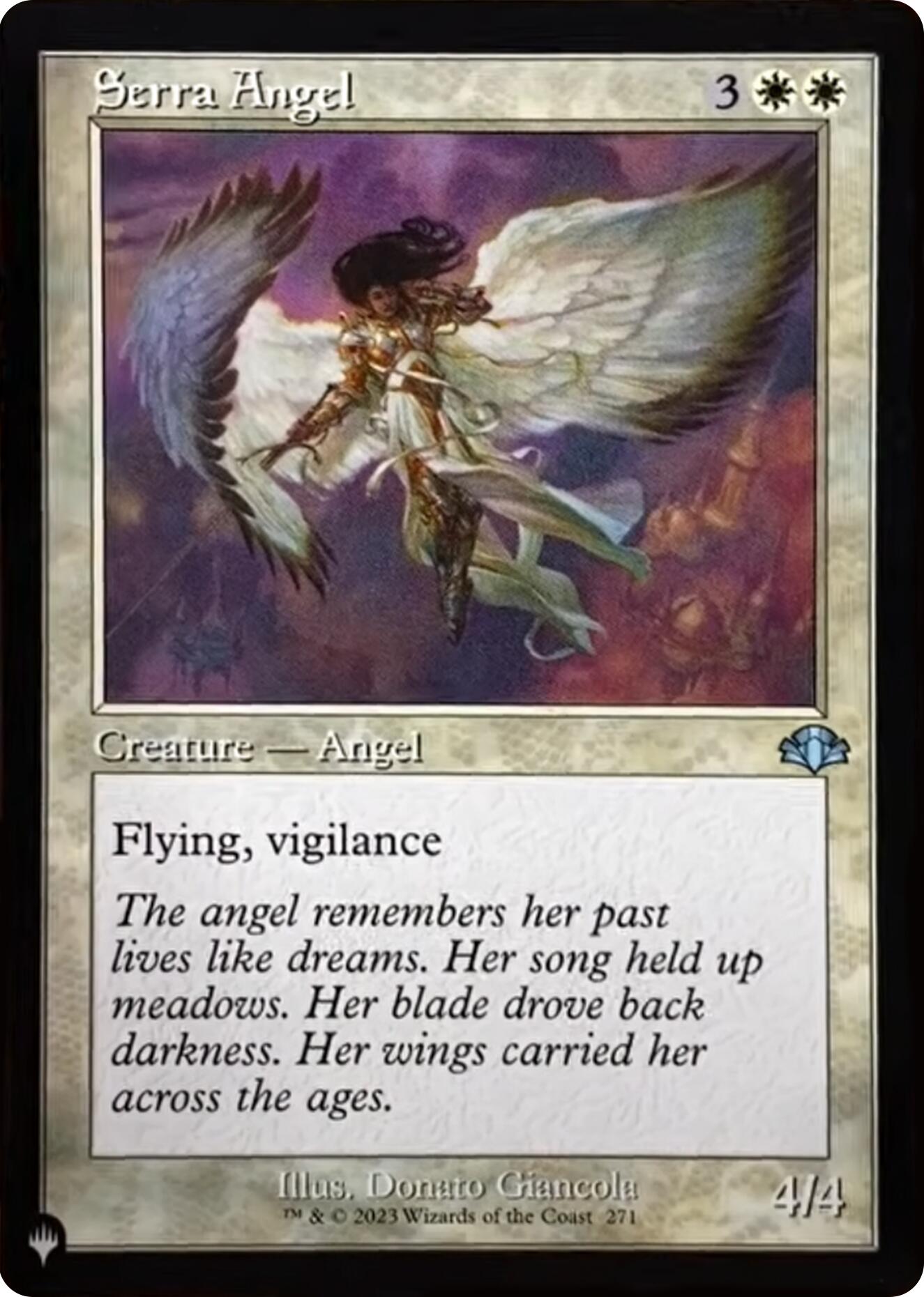 Serra Angel (Retro Frame) [The List] | Good Games Morley