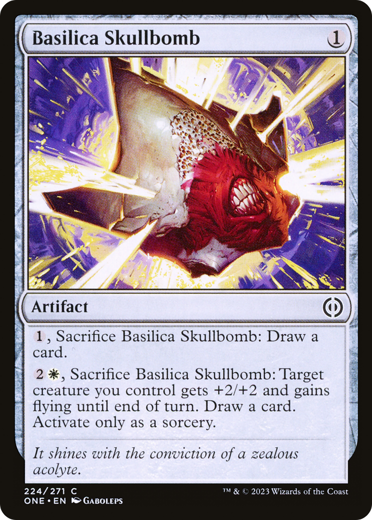 Basilica Skullbomb [Phyrexia: All Will Be One] | Good Games Morley