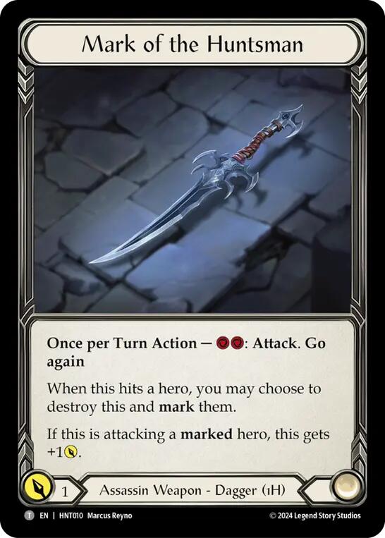 Mark of the Huntsman // Kunai of Retribution [HNT010//HNT056] (The Hunted) | Good Games Morley