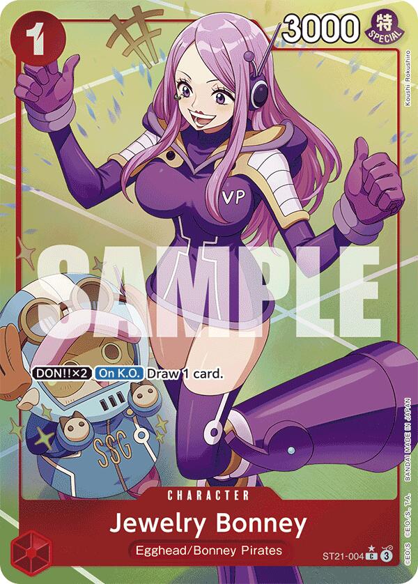 Jewelry Bonney (Parallel) [Starter Deck EX: Gear 5] | Good Games Morley