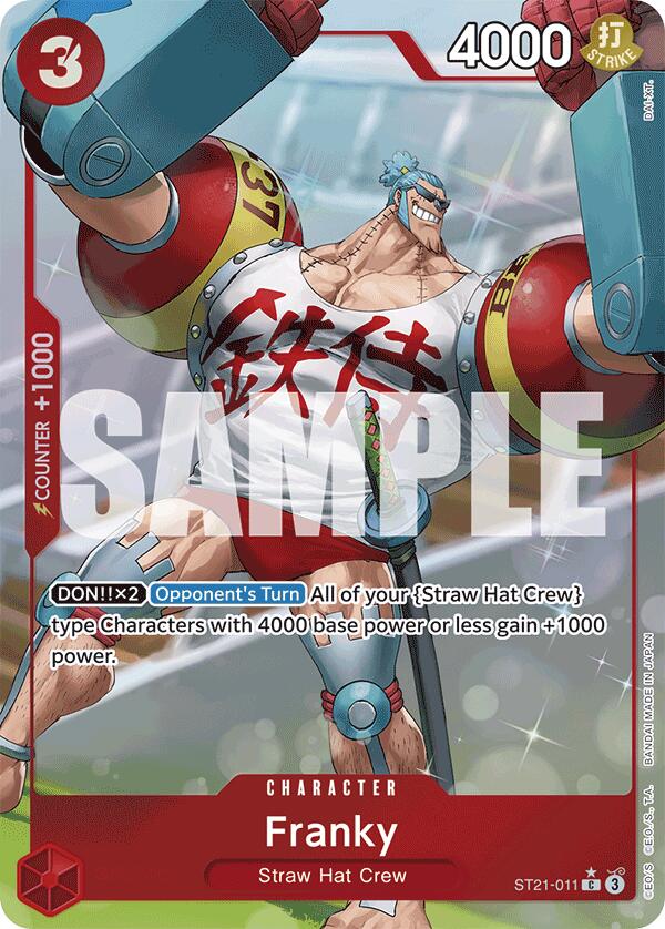 Franky (Parallel) [Starter Deck EX: Gear 5] | Good Games Morley
