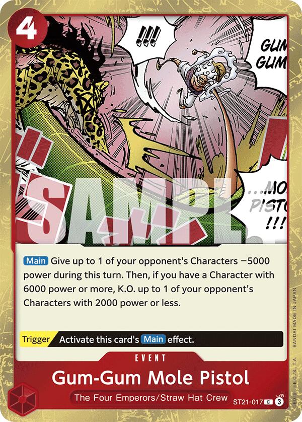 Gum-Gum Mole Pistol [Starter Deck EX: Gear 5] | Good Games Morley