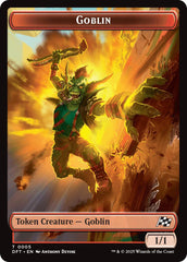 Goblin // Thopter (0010) Double-Sided Token [Aetherdrift Tokens] | Good Games Morley