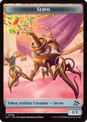 Servo // Thopter (0009) Double-Sided Token [Aetherdrift Tokens] | Good Games Morley