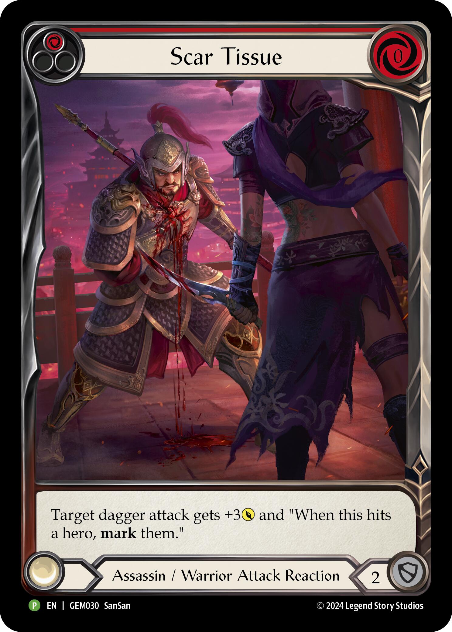 Scar Tissue (Red) [GEM030] (GEM Pack 1)  Rainbow Foil | Good Games Morley