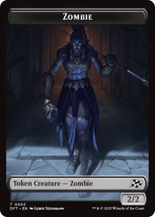 Zombie (0007) // Zombie (0003) Double-Sided Token [Aetherdrift Tokens] | Good Games Morley