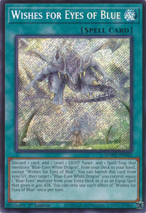 Wishes for Eyes of Blue (Secret Rare) [SDWD-EN042] Secret Rare | Good Games Morley