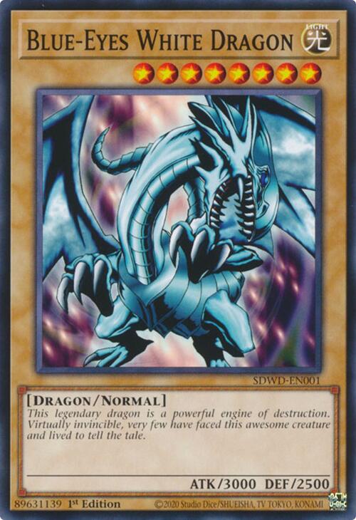 Blue-Eyes White Dragon [SDWD-EN001] Common | Good Games Morley