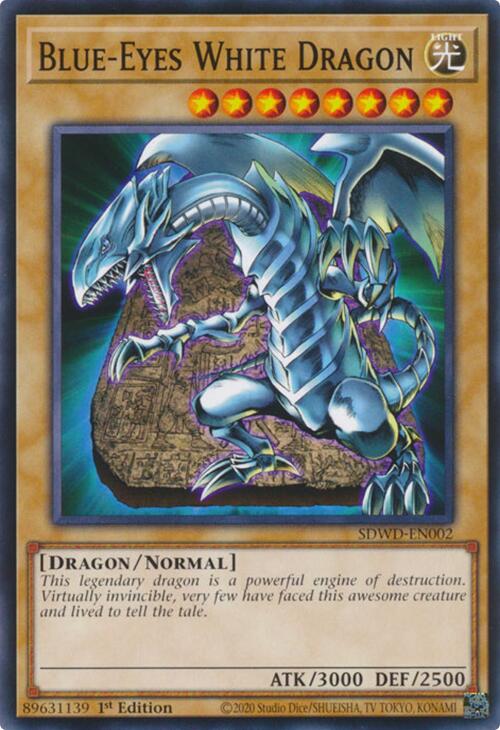 Blue-Eyes White Dragon [SDWD-EN002] Common | Good Games Morley