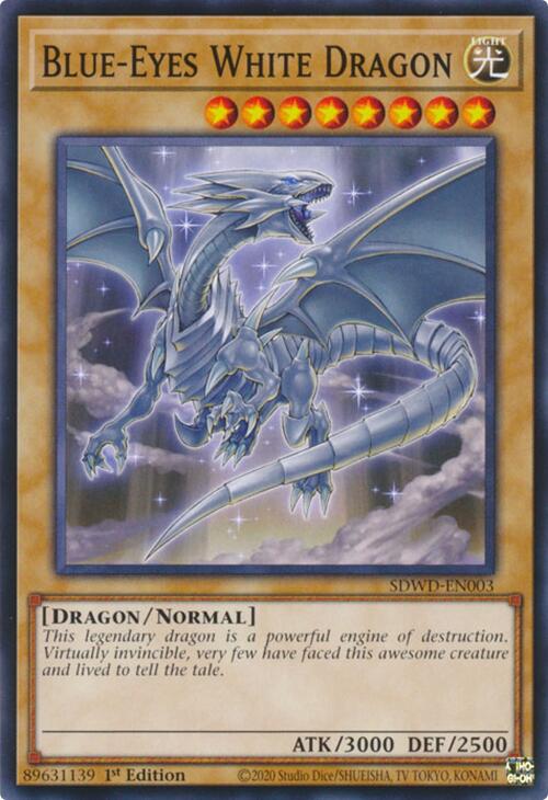 Blue-Eyes White Dragon [SDWD-EN003] Common | Good Games Morley