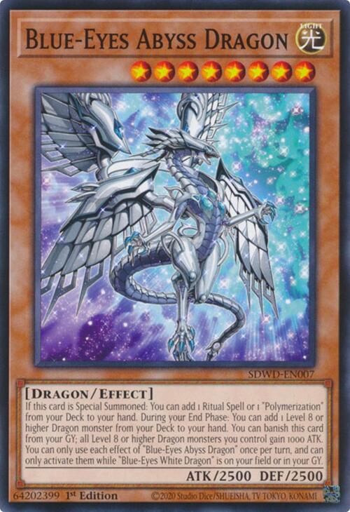 Blue-Eyes Abyss Dragon [SDWD-EN007] Common | Good Games Morley