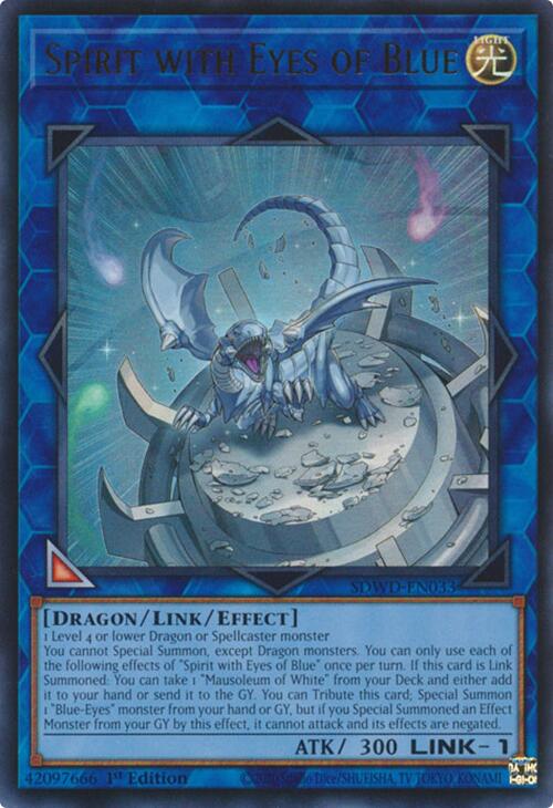 Spirit with Eyes of Blue [SDWD-EN033] Ultra Rare | Good Games Morley