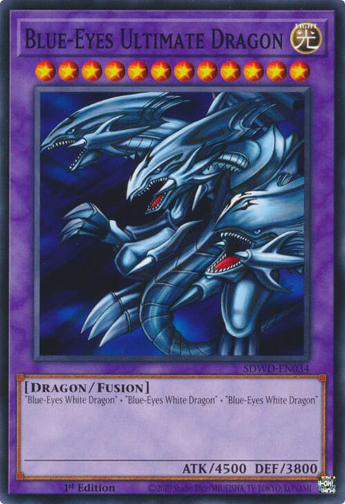 Blue-Eyes Ultimate Dragon [SDWD-EN034] Common | Good Games Morley