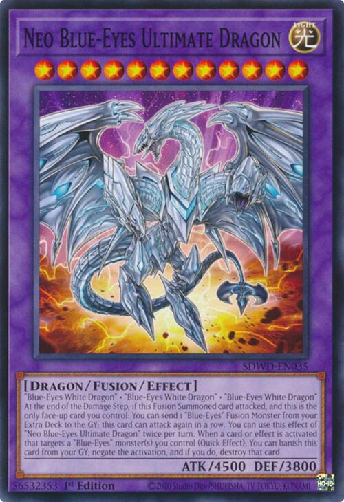 Neo Blue-Eyes Ultimate Dragon [SDWD-EN035] Common | Good Games Morley
