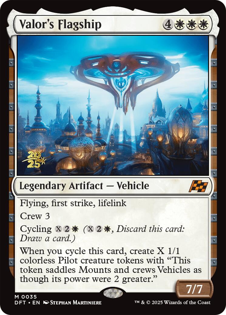 Valor's Flagship [Aetherdrift Prerelease Promos] | Good Games Morley
