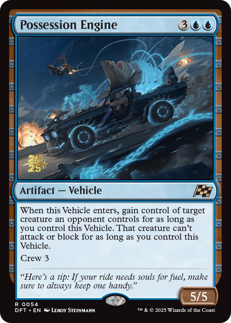 Possession Engine [Aetherdrift Prerelease Promos] | Good Games Morley