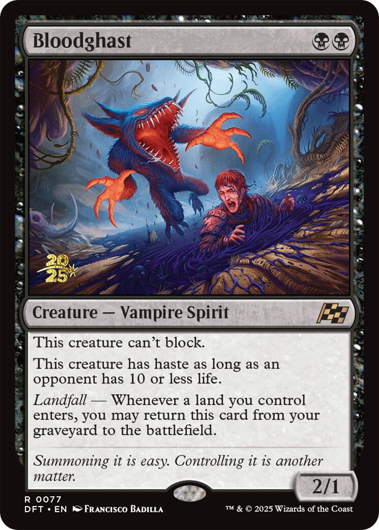 Bloodghast [Aetherdrift Prerelease Promos] | Good Games Morley