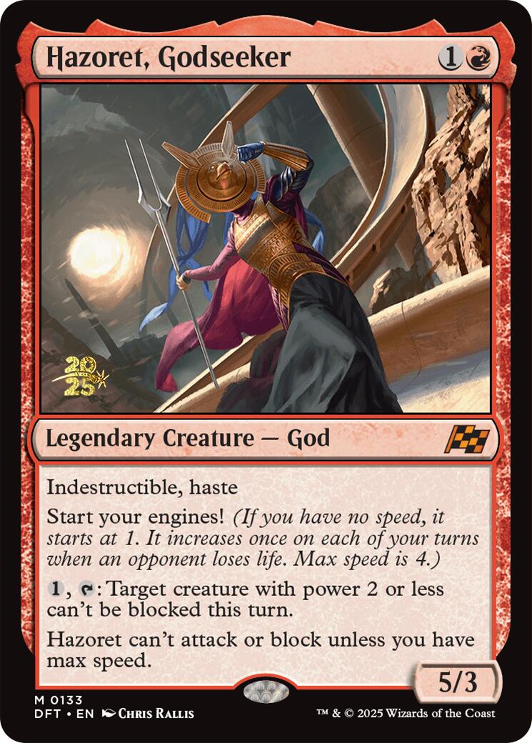 Hazoret, Godseeker [Aetherdrift Prerelease Promos] | Good Games Morley