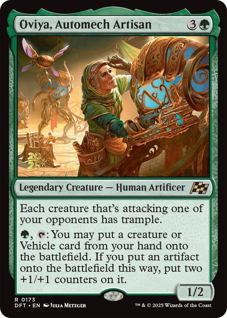 Oviya, Automech Artisan [Aetherdrift Prerelease Promos] | Good Games Morley
