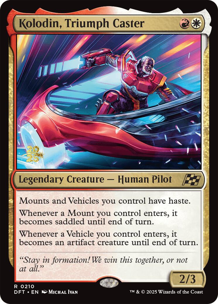 Kolodin, Triumph Caster [Aetherdrift Prerelease Promos] | Good Games Morley