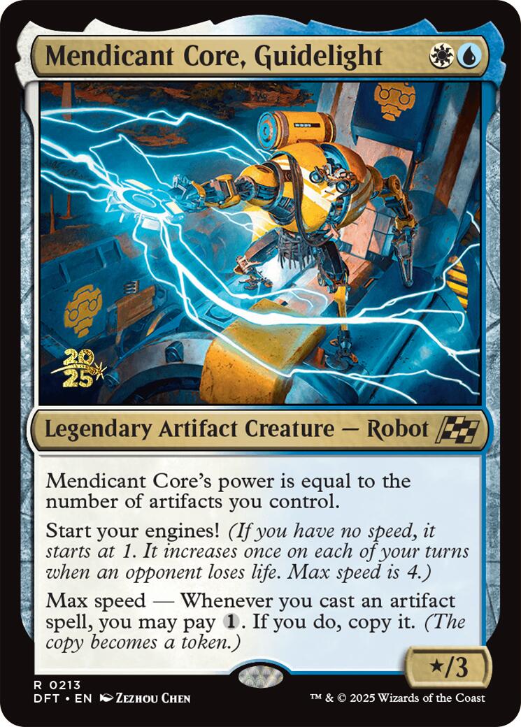 Mendicant Core, Guidelight [Aetherdrift Prerelease Promos] | Good Games Morley