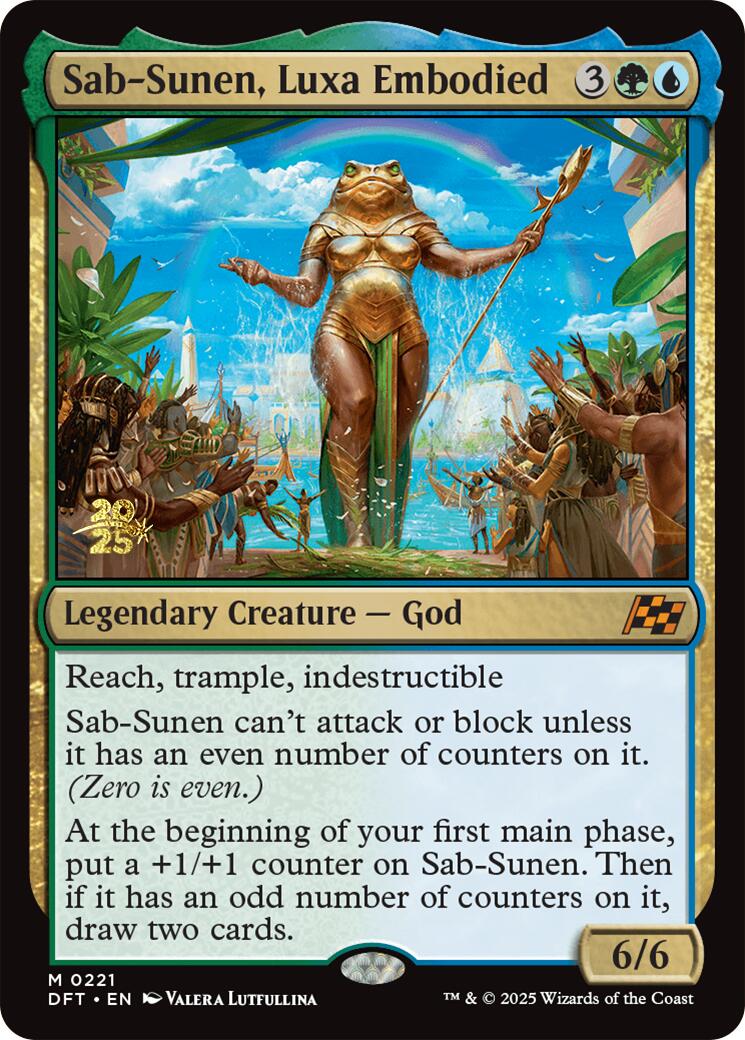 Sab-Sunen, Luxa Embodied [Aetherdrift Prerelease Promos] | Good Games Morley