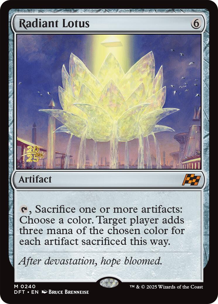 Radiant Lotus [Aetherdrift Prerelease Promos] | Good Games Morley