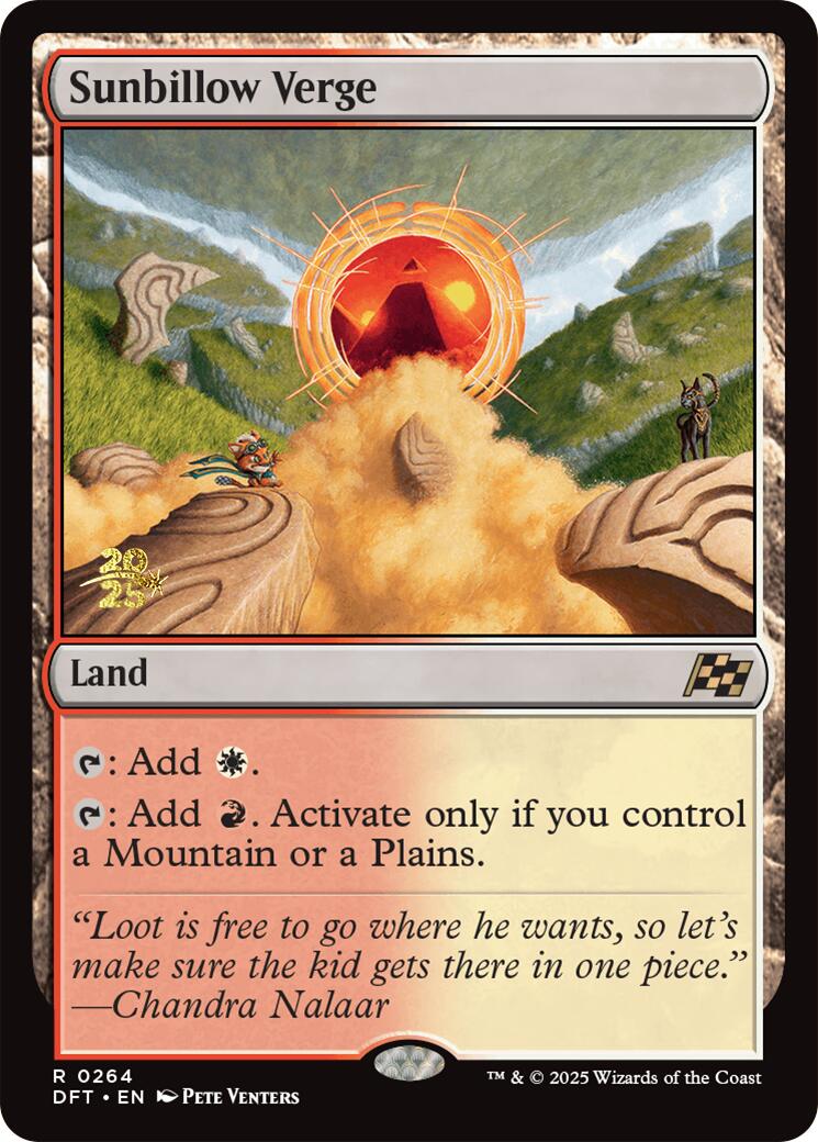 Sunbillow Verge [Aetherdrift Prerelease Promos] | Good Games Morley