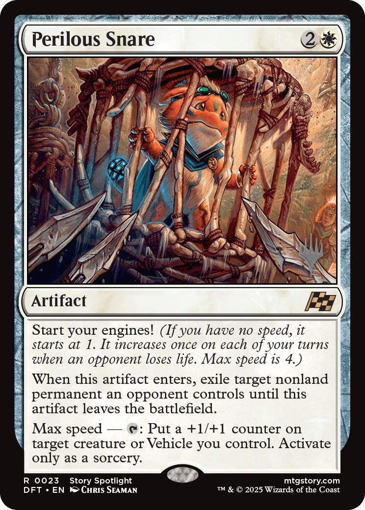 Perilous Snare (Promo Pack) [Aetherdrift Promos] | Good Games Morley