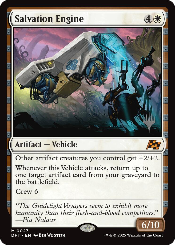 Salvation Engine (Promo Pack) [Aetherdrift Promos] | Good Games Morley