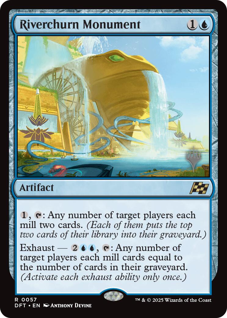Riverchurn Monument (Promo Pack) [Aetherdrift Promos] | Good Games Morley