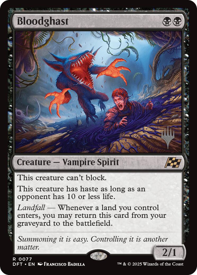 Bloodghast (Promo Pack) [Aetherdrift Promos] | Good Games Morley