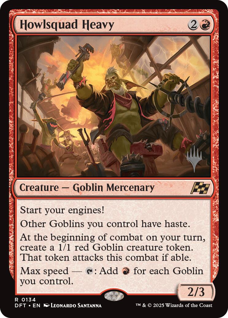 Howlsquad Heavy (Promo Pack) [Aetherdrift Promos] | Good Games Morley
