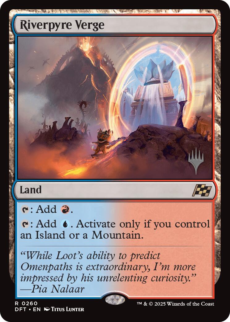 Riverpyre Verge (Promo Pack) [Aetherdrift Promos] | Good Games Morley