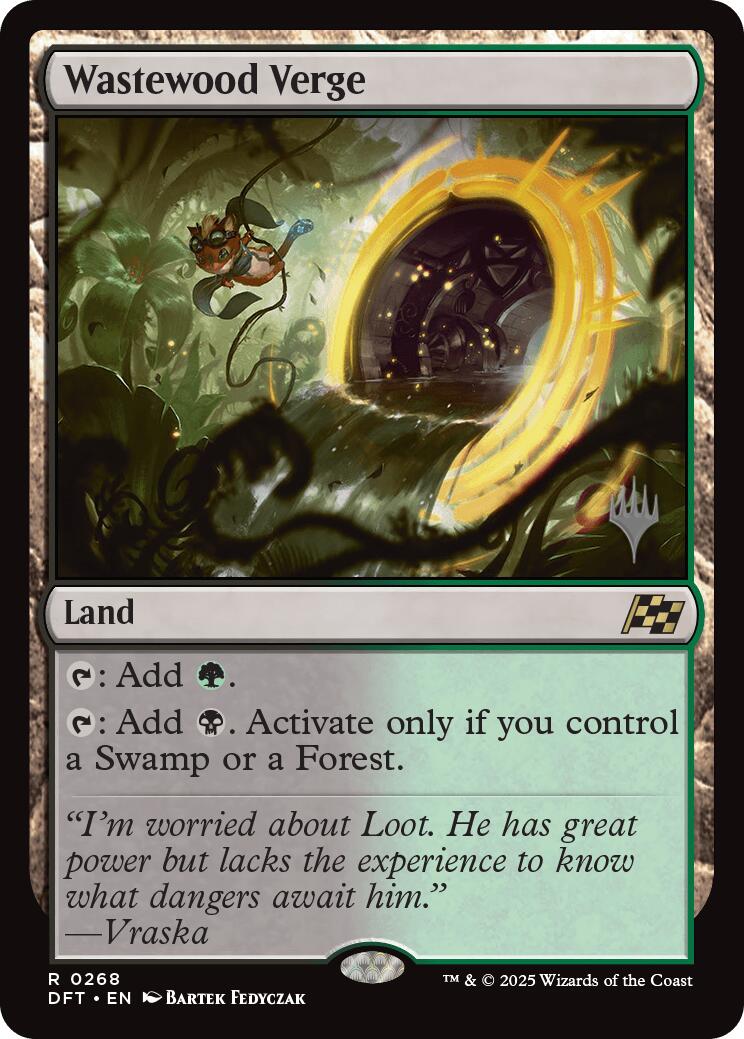 Wastewood Verge (Promo Pack) [Aetherdrift Promos] | Good Games Morley