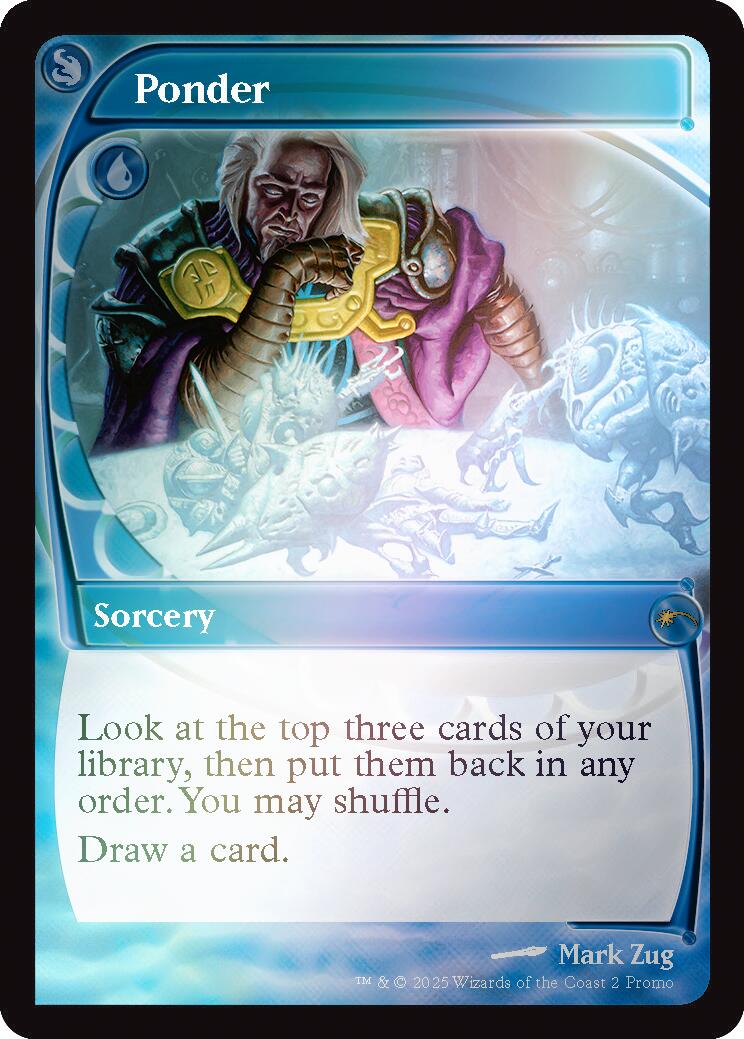 Ponder (Future Sight) [Secret Lair Drop Series] | Good Games Morley
