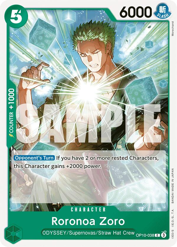 Roronoa Zoro (038) [Royal Blood] | Good Games Morley