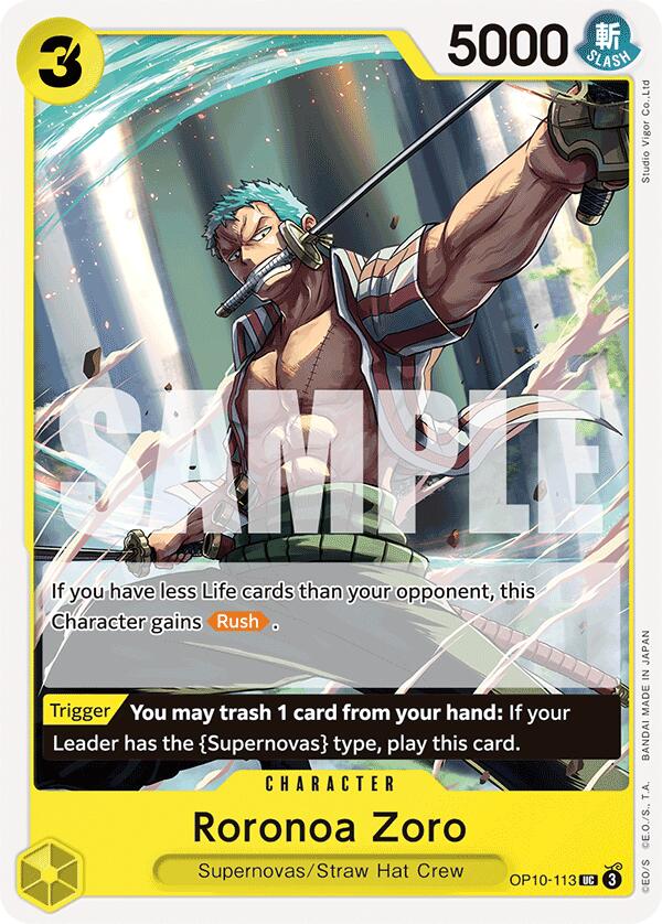 Roronoa Zoro (113) [Royal Blood] | Good Games Morley