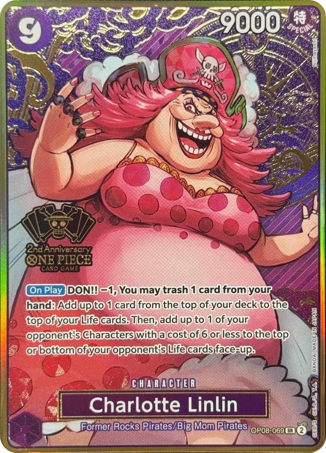 Charlotte Linlin (Japanese Version 2nd Anniversary Set) [One Piece Promotion Cards] | Good Games Morley
