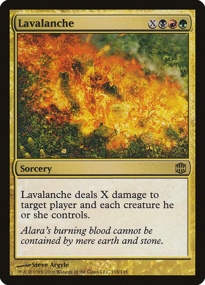Lavalanche 118/145 (Alara Reborn)  | Good Games Morley
