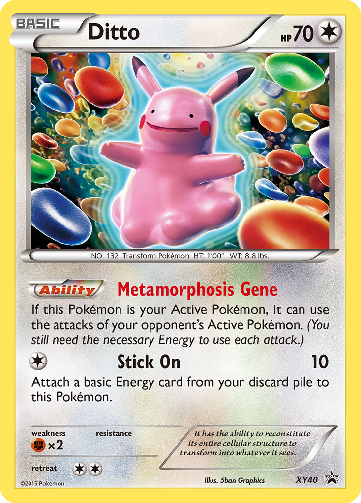 Ditto (XY40) [XY: Black Star Promos] | Good Games Morley