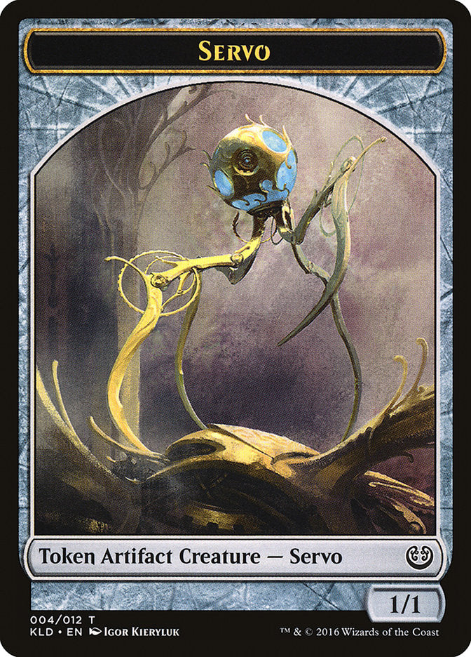 Servo Token (004/012) [Kaladesh Tokens] | Good Games Morley