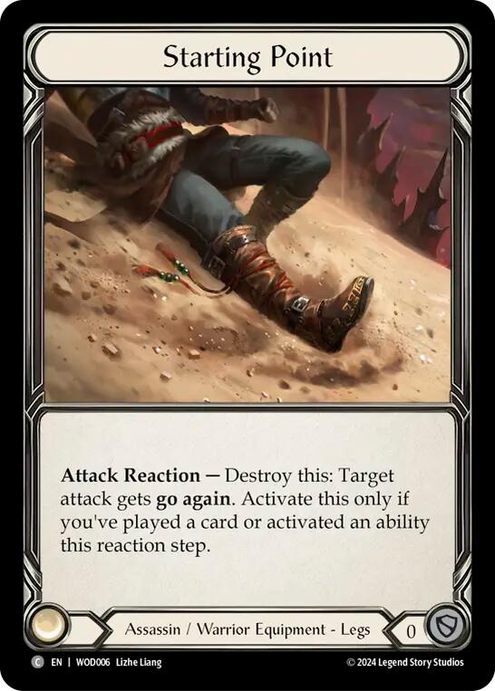 Starting Point [WOD006] (The Hunted Arakni, Web of Deceit Blitz Deck) | Good Games Morley