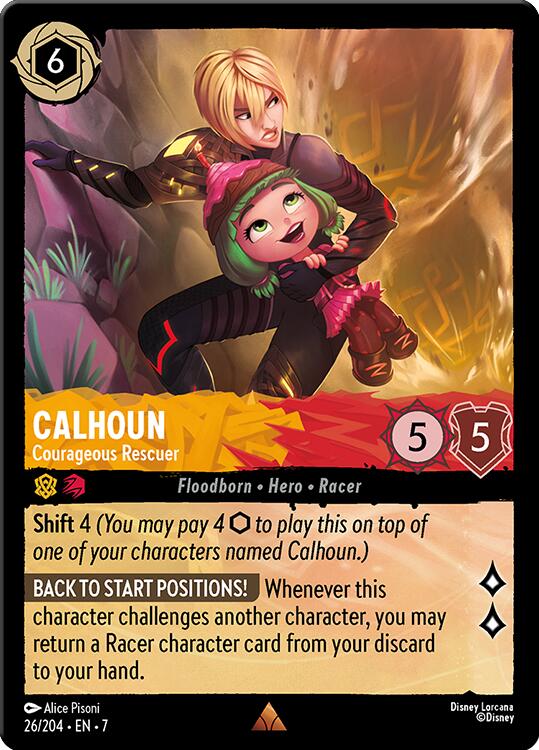 Calhoun - Courageous Rescuer (26/204) [Archazia's Island] | Good Games Morley