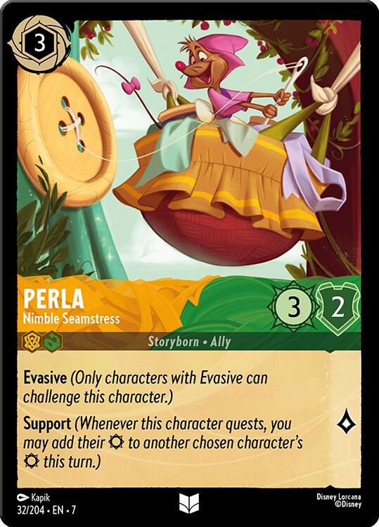 Perla - Nimble Seamstress (32/204) [Archazia's Island] | Good Games Morley
