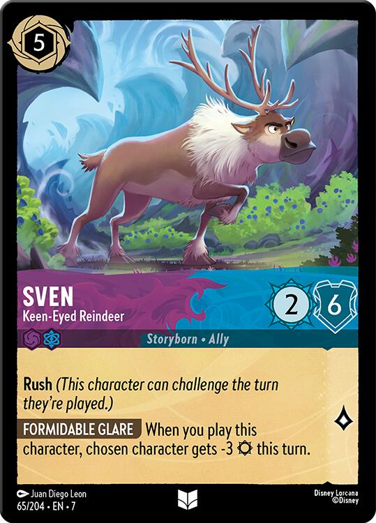 Sven - Keen-Eyed Reindeer (65/204) [Archazia's Island] | Good Games Morley