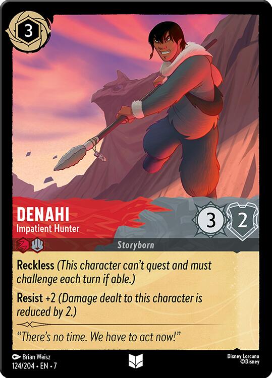 Denahi - Impatient Hunter (124/204) [Archazia's Island] | Good Games Morley