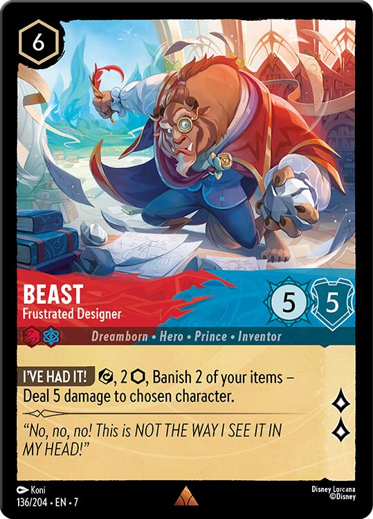 Beast - Frustrated Designer (136/204) [Archazia's Island] | Good Games Morley